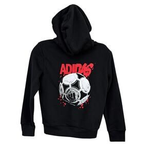 adidas Boys' Soccer Graphic Fleece Pullover Hoodie Size Small (8) New with tags